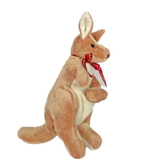 Kangaroo with Baby Joey Ascool Australia Stuffed Animal Plush - FREE SHIPPING! - Picture 1 of 8